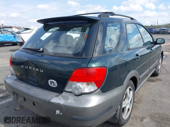 2004 Subaru Impreza Outback Special Sports with VIN JF1GG685X4H819320, listed as a IAAI auction lot 41912961 with 109,537 mi miles and . Bid and sale history available at DreamBid. Image 12.