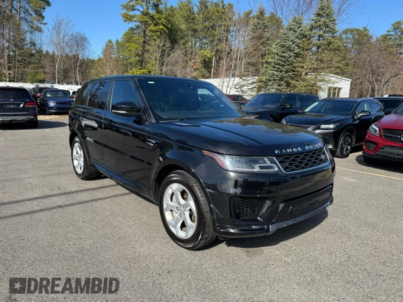 2018 Land Rover Range Rover Sport HSE with VIN SALWR2RVXJA414725, listed as a Copart auction lot 52300335 with 77,046 mi miles and Clean Title. Bid and sale history available at carsss.com. Image 2.