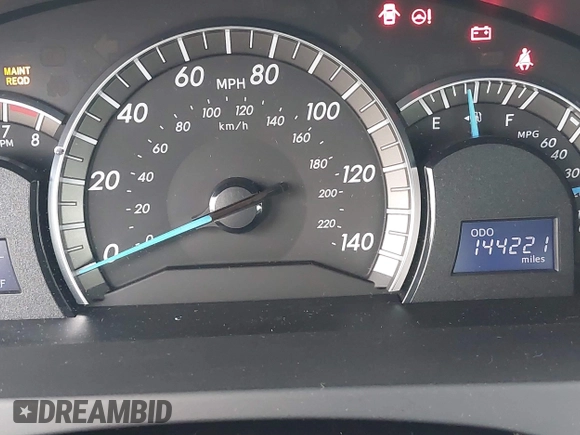 2012 Toyota Camry L with VIN 4T1BF1FK8CU089735, listed as a IAAI auction lot 42066981 with 144,221 mi miles. Bid and sale history available at carsss.com. Image 15.
