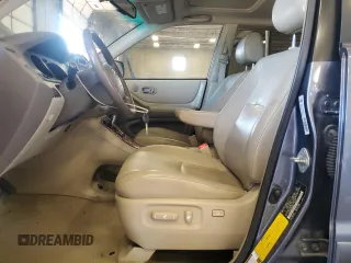 2007 Toyota Highlander w/3rd Row with VIN JTEDP21A970129098, listed as a Copart auction lot 55512315 with 187,344 mi miles and Salvage title. Bid and sale history available at DreamBid. Image 7.