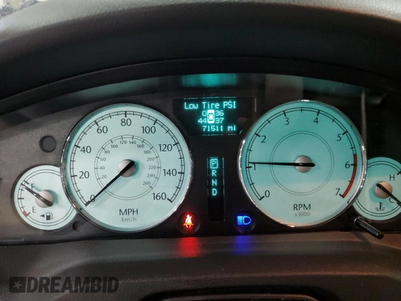 2006 Chrysler 300 C with VIN 2C3LK63H46H493296, listed as a Copart auction lot 49265215 with 71,511 mi miles and Salvage Title. Bid and sale history available at carsss.com. Image 9.