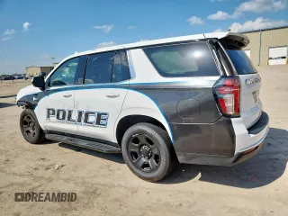 2021 Chevrolet Tahoe Commercial with VIN 1GNSCLED4MR478251, listed as a Copart auction lot 65281205 with Not provided miles and Salvage title. Bid and sale history available at DreamBid. Image 2.