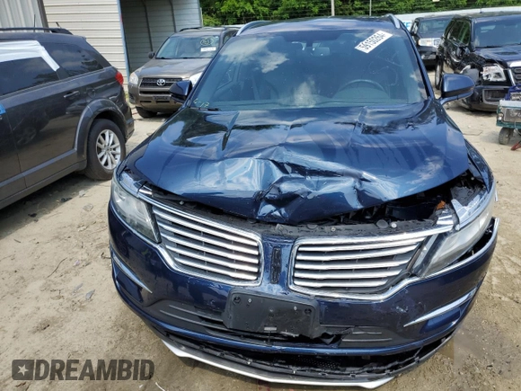2017 Lincoln MKC Premiere with VIN 5LMCJ1C90HUL15517, listed as a Copart auction lot 59150264 with 71,562 mi miles and Salvage Title. Bid and sale history available at DreamBid. Image 5.