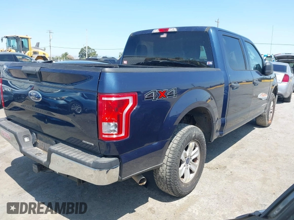 2015 Ford F-150 XLT with VIN 1FTEW1EF8FFA41487, listed as a IAAI auction lot 42573057 with 52,733 mi miles and . Bid and sale history available at DreamBid. Image 4.