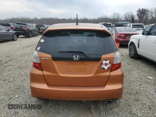 2009 Honda Fit Sport with VIN JHMGE88469S020940, listed as a Copart auction lot 47004055 with 213,745 mi miles and Salvage Title. Bid and sale history available at carsss.com. Image 6.