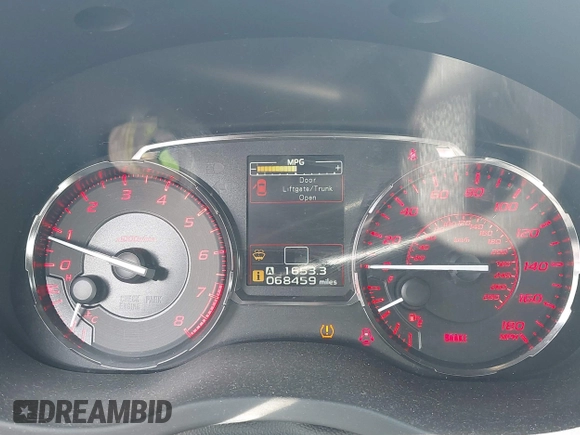 2016 Subaru WRX Limited with VIN JF1VA1J6XG9822554, listed as a IAAI auction lot 42425400 with 68,459 mi miles and . Bid and sale history available at DreamBid. Image 7.