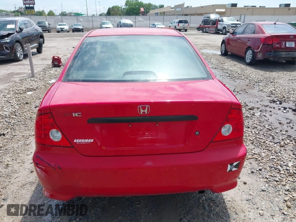 2005 Honda Civic VP z VIN 1HGEM221X5L066980, wystawiony jako IAAI lot #42097317 z przebiegiem 247 593 mil mil oraz . Historia ofert i sprzedaży dostępna na DreamBid. Obrazek 17.