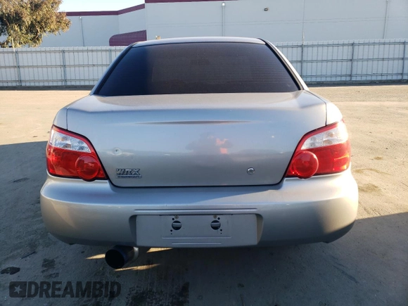2005 Subaru Impreza Sedan (Natl) WRX with VIN JF1GD29665G520634, listed as a Copart auction lot 88084485 with 244,705 mi miles and Salvage Title. Bid and sale history available at carsss.com. Image 6.