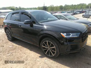 2021 Audi Q7 Premium Plus with VIN WA1LXAF72MD031553, listed as a IAAI auction lot 42071156 with 40,388 mi miles and . Bid and sale history available at DreamBid. Image 1.