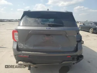 2022 Ford Explorer XLT with VIN 1FMSK7DH8NGB34292, listed as a Copart auction lot 53643735 with 55,726 mi miles and Salvage Title. Bid and sale history available at carsss.com. Image 6.