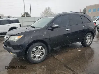2009 Acura MDX Tech Pkg with VIN 2HNYD28649H531698, listed as a Copart auction lot 53667655 with 185,772 mi miles and Salvage Title. Bid and sale history available at carsss.com. Image 1.