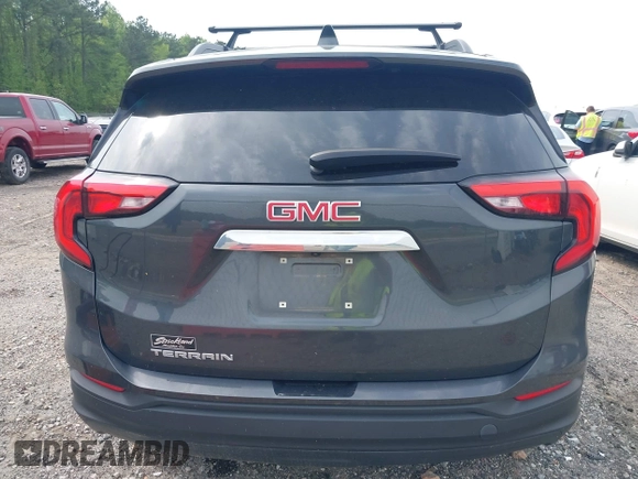 2018 GMC Terrain SLE with VIN 3GKALMEV3JL254091, listed as a IAAI auction lot 42008693 with 118,927 mi miles and . Bid and sale history available at carsss.com. Image 16.