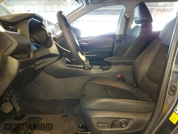 2024 Toyota RAV4 XLE Premium with VIN 2T3C1RFV3RC290066, listed as a Copart auction lot 56318665 with 28,741 mi miles and Salvage title. Bid and sale history available at DreamBid. Image 7.