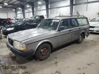 1992 Volvo 240 z VIN YV1AW8808N1915311, wystawiony jako Copart lot #56024205 z przebiegiem 183 955 mil mil oraz Szkody całkowita. Historia ofert i sprzedaży dostępna na DreamBid. Obrazek 1.