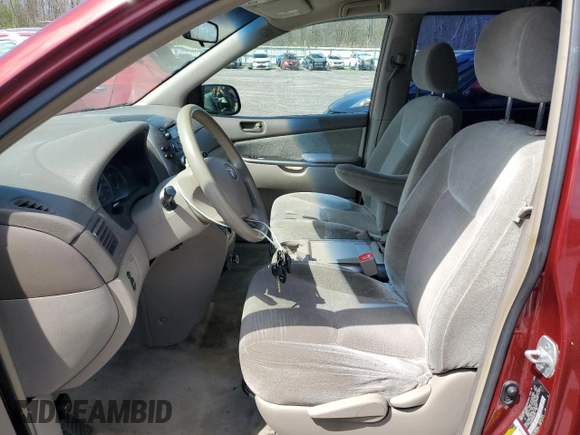 2006 Toyota Sienna CE with VIN 5TDZA23C16S531736, listed as a Copart auction lot 55178755 with 209,823 mi miles and Clean Title. Bid and sale history available at carsss.com. Image 7.