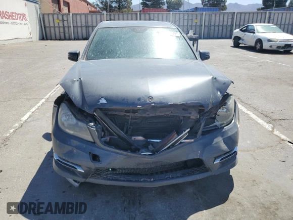 2014 Mercedes-Benz C 250 Sport with VIN WDDGF4HB4EG245317, listed as a Copart auction lot 54272695 with 121,599 mi miles and Salvage title. Bid and sale history available at DreamBid. Image 5.