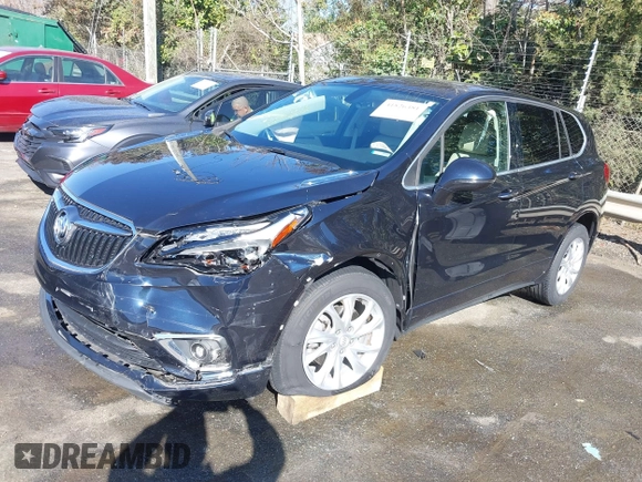 2020 Buick Envision Preferred with VIN LRBFXBSA0LD047614, listed as a IAAI auction lot 41826481 with 22,973 mi miles and . Bid and sale history available at carsss.com. Image 18.