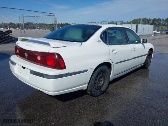 2000 Chevrolet Impala with VIN 2G1WF55K8Y9144180, listed as a IAAI auction lot 41736862 with 1 mi miles. Bid and sale history available at carsss.com. Image 4.