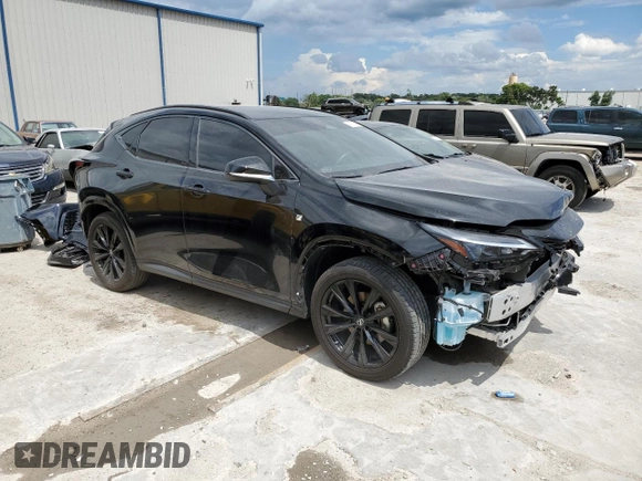 2022 Lexus NX with VIN JTJKGCEZXN5002648, listed as a Copart auction lot 48723823 with 18,647 mi miles. Bid and sale history available at carsss.com. Image 4.
