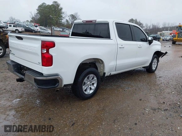 2022 Chevrolet Silverado 1500 LT with VIN 3GCPWCED6NG148103, listed as a IAAI auction lot 41315507 with 52,560 mi miles and . Bid and sale history available at DreamBid. Image 4.
