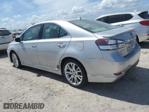 2010 Lexus HS with VIN JTHBB1BA2A2029499, listed as a Copart auction lot 74248044 with Not Provided miles and Salvage Title. Bid and sale history available at carsss.com. Image 2.