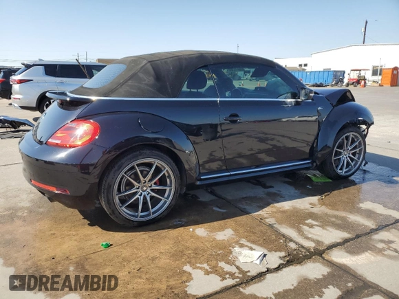 2015 Volkswagen Beetle with VIN 3VW7S7ATXFM801130, listed as a Copart auction lot 78613304 with 102,813 mi miles and Clean Title. Bid and sale history available at DreamBid. Image 3.