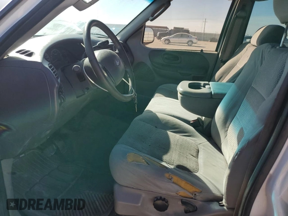 2003 Ford F-150 XLT with VIN 1FTRW07663KB92078, listed as a Copart auction lot 50581655 with 240,124 mi miles and Clean Title. Bid and sale history available at carsss.com. Image 7.