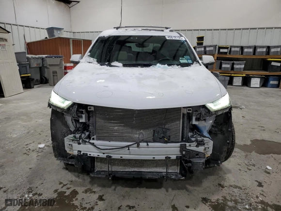 2022 Chevrolet Traverse LT Leather with VIN 1GNEVHKW1NJ126707, listed as a Copart auction lot 45018195 with 48,470 mi miles and Salvage Title. Bid and sale history available at carsss.com. Image 5.