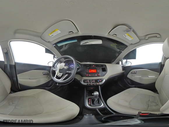 2012 Kia Rio LX with VIN KNADM4A30C6061014, listed as a Copart auction lot 50770005 with 91,472 mi miles and Salvage Title. Bid and sale history available at carsss.com. Image 15.