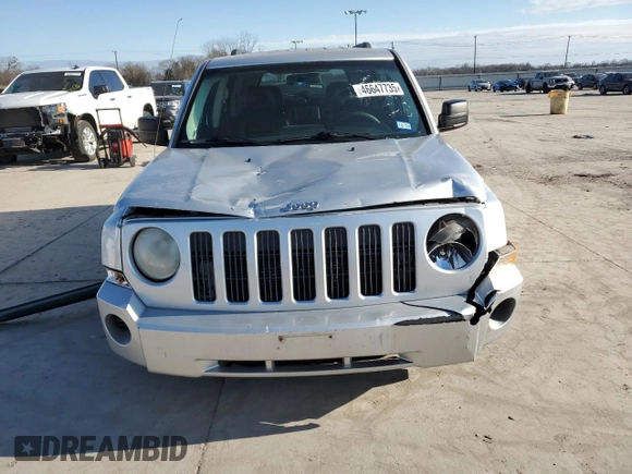 2008 Jeep Patriot Sport with VIN 1J8FT28W38D737454, listed as a Copart auction lot 46647735 with 146,710 mi miles and Salvage Title. Bid and sale history available at carsss.com. Image 5.