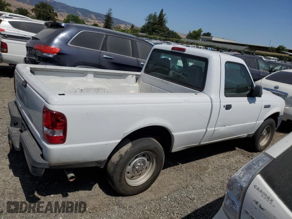 2009 Ford Ranger XL z VIN 1FTYR10D49PA37445, wystawiony jako Copart lot #59775175 z przebiegiem 168 128 mil mil oraz Czysty tytuł • Clean title. Historia ofert i sprzedaży dostępna na DreamBid. Obrazek 3.