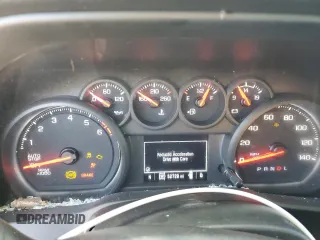 2022 Chevrolet Silverado 1500 Custom with VIN 1GCPDBEK3NZ536064, listed as a Copart auction lot 87393114 with 52,729 mi miles and Salvage Title. Bid and sale history available at carsss.com. Image 9.