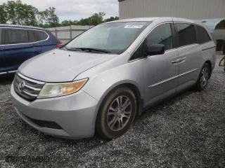 2012 Honda Odyssey EX with VIN 5FNRL5H47CB143830, listed as a Copart auction lot 53812775 with 212,418 mi miles and Clean Title. Bid and sale history available at carsss.com. Image 1.