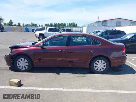 2013 Volkswagen Passat S with VIN 1VWAP7A31DC029851, listed as a IAAI auction lot 42191963 with 24,862 mi miles and . Bid and sale history available at DreamBid. Image 15.