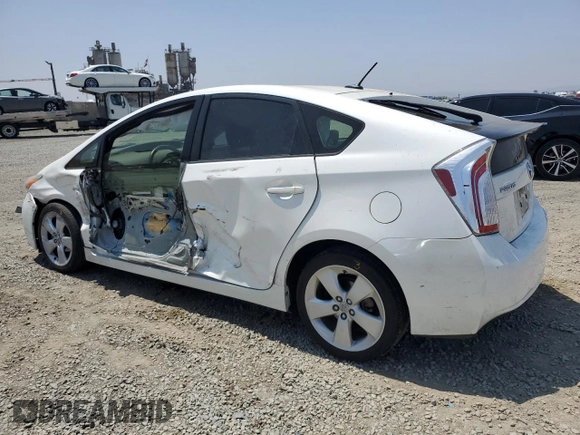2013 Toyota Prius One with VIN JTDKN3DU1D5627145, listed as a Copart auction lot 62222195 with 197,656 mi miles and Salvage title. Bid and sale history available at DreamBid. Image 2.