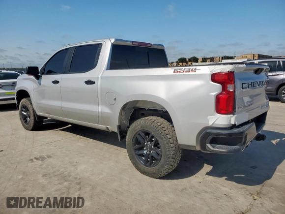 2021 Chevrolet Silverado 1500 LT Trail Boss with VIN 3GCPYFED1MG247406, listed as a Copart auction lot 55861975 with 41,423 mi miles and Salvage Title. Bid and sale history available at DreamBid. Image 2.