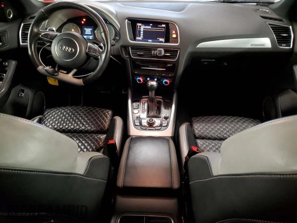 2015 Audi SQ5 Premium Plus with VIN WA1CGAFP9FA092354, listed as a Copart auction lot 40517494 with 89,024 mi miles and Non Repairable. Bid and sale history available at carsss.com. Image 8.