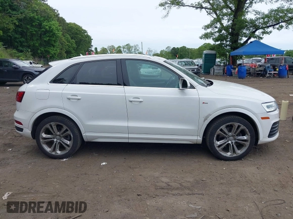 2016 Audi Q3 Prestige with VIN WA1GFCFS8GR009259, listed as a IAAI auction lot 42321175 with 34,053 mi miles and . Bid and sale history available at DreamBid. Image 13.