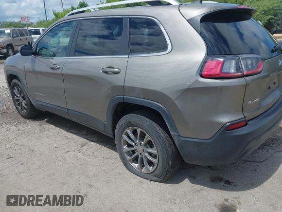 2020 Jeep Cherokee Latitude Plus with VIN 1C4PJMLB1LD569548, listed as a IAAI auction lot 42330117 with 37,897 mi miles and . Bid and sale history available at DreamBid. Image 14.