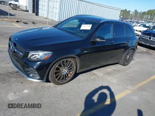 2017 Mercedes-Benz GLC with VIN WDC0G6EB0HF230536, listed as a IAAI auction lot 41632190 with 54,138 mi miles. Bid and sale history available at carsss.com. Image 2.
