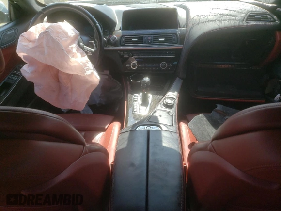 2017 BMW 6 Series 640i xDrive with VIN WBA6D2C56HGT73027, listed as a Copart auction lot 66805633 with 57,081 mi miles and . Bid and sale history available at DreamBid. Image 8.