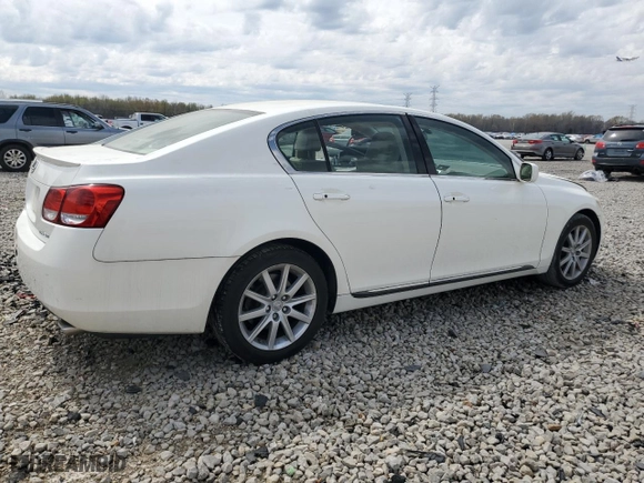 2006 Lexus GS 300 with VIN JTHBH96S465032071, listed as a Copart auction lot 47713674 with 34,461 mi miles and Salvage Title. Bid and sale history available at carsss.com. Image 3.