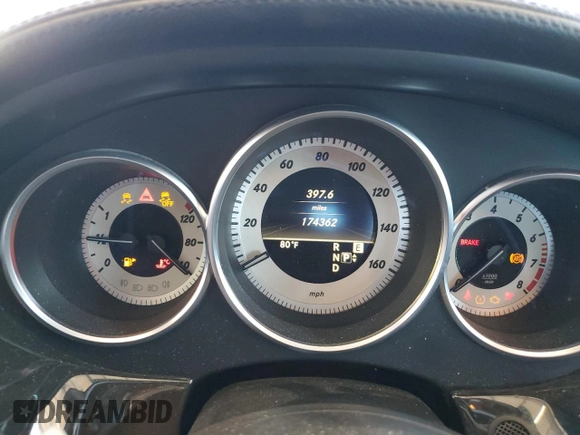 2012 Mercedes-Benz CLS 550 with VIN WDDLJ7DB1CA015156, listed as a Copart auction lot 55313485 with 174,362 mi miles and Salvage Title. Bid and sale history available at DreamBid. Image 9.