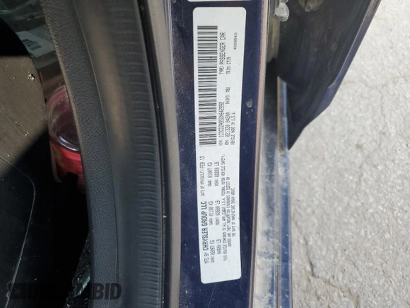 2013 Dodge Avenger SE with VIN 1C3CDZAB5DN642992, listed as a Copart auction lot 44117754 with Not Provided miles and Salvage Title. Bid and sale history available at DreamBid. Image 12.