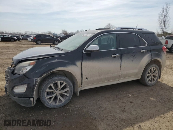 2017 Chevrolet Equinox Premier with VIN 2GNFLGE33H6126246, listed as a Copart auction lot 48966015 with 235,425 mi miles and Salvage Title. Bid and sale history available at carsss.com. Image 1.