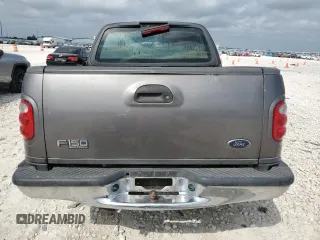 2002 Ford F-150 XLT with VIN 1FTRW07L42KE06960, listed as a Copart auction lot 53909835 with Not Provided miles and Salvage Title. Bid and sale history available at DreamBid. Image 6.