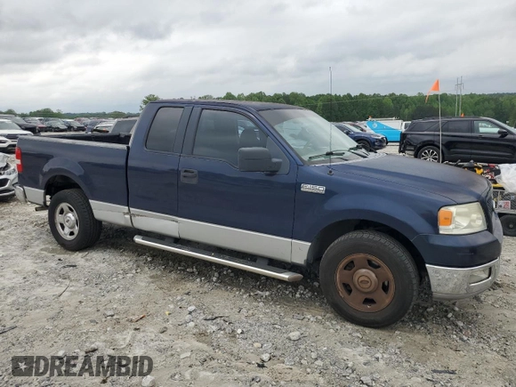 2005 Ford F-150 STX with VIN 1FTRX12W45NA15153, listed as a Copart auction lot 54366925 with 246,397 mi miles and Clean title. Bid and sale history available at DreamBid. Image 4.