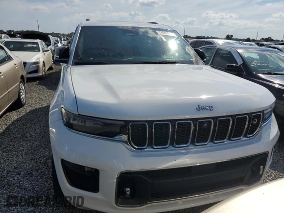 2021 Jeep Grand Cherokee Overland with VIN 1C4RJJDGXM8183349, listed as a Copart auction lot 74598944 with Not provided miles and Salvage title. Bid and sale history available at DreamBid. Image 5.