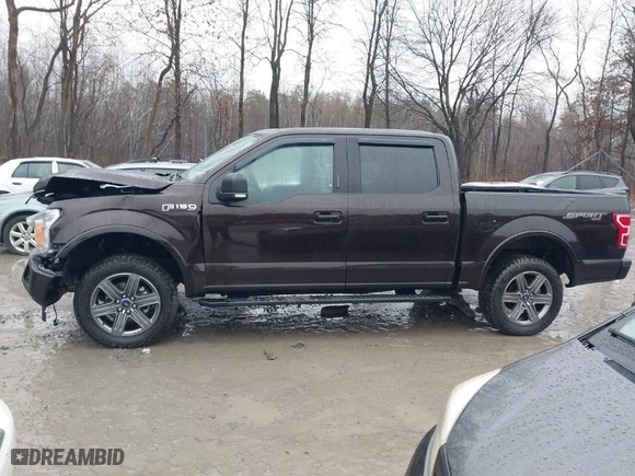 2020 Ford F-150 XL with VIN 1FTEW1EP6LFC14864, listed as a IAAI auction lot 41051542 with 67,694 mi miles. Bid and sale history available at carsss.com. Image 14.