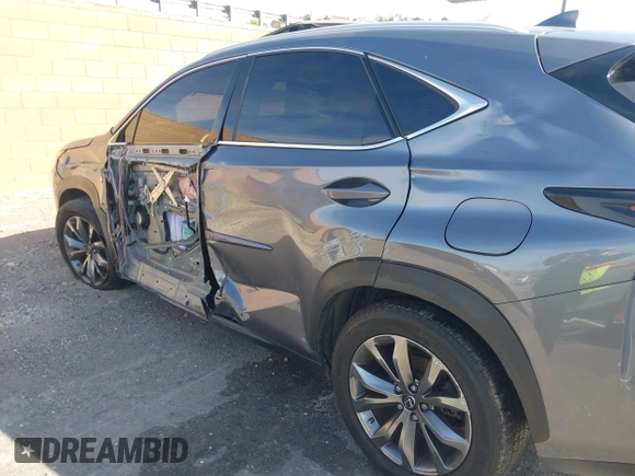2016 Lexus NX 200t with VIN JTJYARBZ4G2046636, listed as a IAAI auction lot 41575857 with 158,548 mi miles. Bid and sale history available at carsss.com. Image 6.
